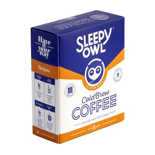 Sleepy Owl Caramel Cold Brew Bags, 150 g-2.webp